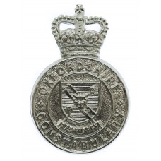 Oxfordshire Constabulary Cap Badge -Queen's Crown