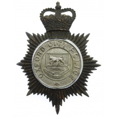 Oxford City Police Helmet Plate - Queen's Crown