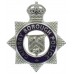 Grimsby Borough Police Senior Officer's Enamelled Cap Badge - King's Crown