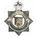 Grimsby Borough Police Senior Officer's Enamelled Cap Badge - King's Crown