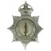 Peterborough Police Helmet Plate - King's Crown
