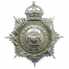 Nottingham City Police Helmet Plate - King's Crown