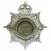 Nottingham City Police Helmet Plate - King's Crown