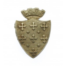 Stockport Borough Police White Metal Collar Badge