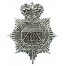 Northern Ireland Airports Constabulary Cap Badge - Queen's Crown