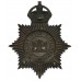 Carlisle City Police Night Helmet Plate - King's Crown