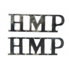 Pair of H. M. Prison Service (H.M.P.) Shoulder Titles