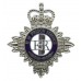 H. M. Prison Service Enamelled Cap Badge - Queen's Crown