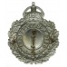 George V Devon Constabulary Wreath Helmet Plate - King's Crown