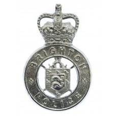 Brighton Borough Police Cap Badge - Queen's Crown