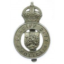 Cardiff City Police Cap Badge - King's Crown