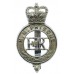 H. M. Prison Service Cap Badge - Queen's Crown