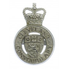 Cleveland Constabulary Cap Badge - Queen's Crown