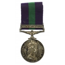 General Service Medal (Clasp - Malaya) - Spr. K.A. Wells, Royal Engineers