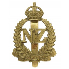 New Zealand Expeditionary Force (N.Z.E.F.) Cap Badge - King's Crown