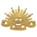 Australian Commonwealth Military Forces Cap Badge - Queen's Crown