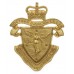 Australian Melbourne University Regiment Cap Badge - Queen's Crown
