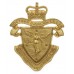 Australian Melbourne University Regiment Cap Badge - Queen's Crown