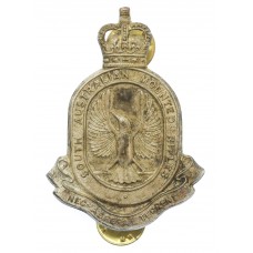 South Australian Mounted Rifles Cap Badge - Queen's Crown