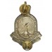 South Australian Mounted Rifles Cap Badge - Queen's Crown