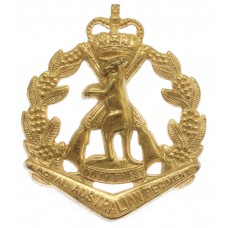 Royal Australian Regiment Cap Badge - Queen's Crown