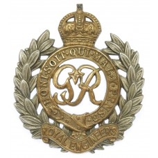 George VI Royal Engineers Bi-Metal Cap Badge