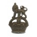 Royal 1st Devon Yeomanry Officer's Service Dress Cap Badge