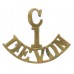 1st Cadet Bn. Devonshire Regiment (C/1/DEVON) Shoulder Title