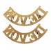 Pair of Devonshire Regiment (DEVON) Shoulder Titles
