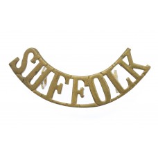 Suffolk Regiment (SUFFOLK) Shoulder Title