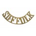 Suffolk Regiment (SUFFOLK) Shoulder Title