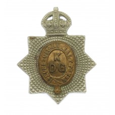1st King's Dragoon Guards Collar Badge - King's Crown