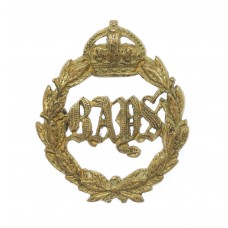 2nd Dragoon Guards (Queen's Bays) Officer's Gilt Collar Badge - K