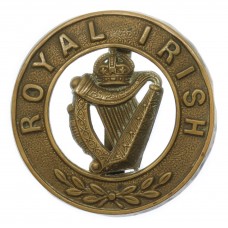 Royal Irish Regiment Pagri Badge - King's Crown