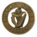 Royal Irish Regiment Pagri Badge - King's Crown