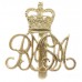 Royal Military School of Music Anodised (Staybrite) Cap Badge 