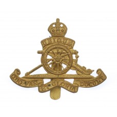 Royal Artillery Beret Badge - King's Crown