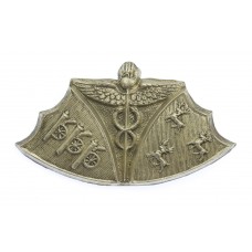 Rotherham Borough Police White Metal Collar Badge