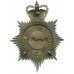 Rotherham Borough Police Helmet Plate - Queen's Crown