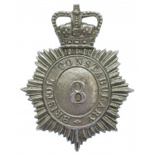 Bristol Constabulary Small Star Cap Badge/Helmet Plate - Queen's Crown (8)