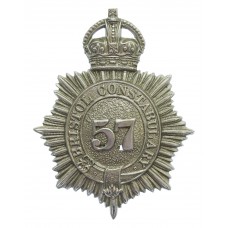 Bristol Constabulary  Cap Badge - King's Crown (57)