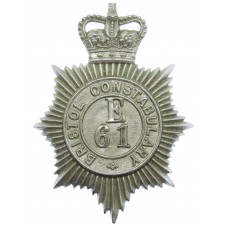 Bristol Constabulary Helmet Plate - Queen's Crown (E61)