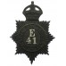 Bristol Constabulary Night Helmet Plate - King's Crown (E41)