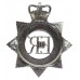 Northumbria Police Senior Officer's Enamelled Cap Badge - Queen's Crown