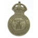 Folkestone Special Constabulary Cap Badge - King's Crown