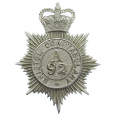 Bristol Constabulary Helmet Plate - Queen's Crown (A92)