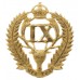 New Zealand 9th (Wellington East Coast Rifles) Regiment Officer's Cap Badge - King's Crown