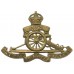 Royal New Zealand Artillery Cap Badge - King's Crown