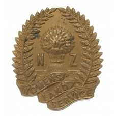 New Zealand Womens Land Service Cap Badge