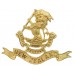 New Zealand 5th (Wellington Rifles) Regiment Officer's Gilt Cap Badge